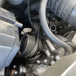 Brand new belt that broke 300 miles after they installed it (and took out the "discontinued" dipstick with it).