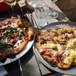 Ngeringa Vineyard - Some of the Tasty Wood Oven Pizzas