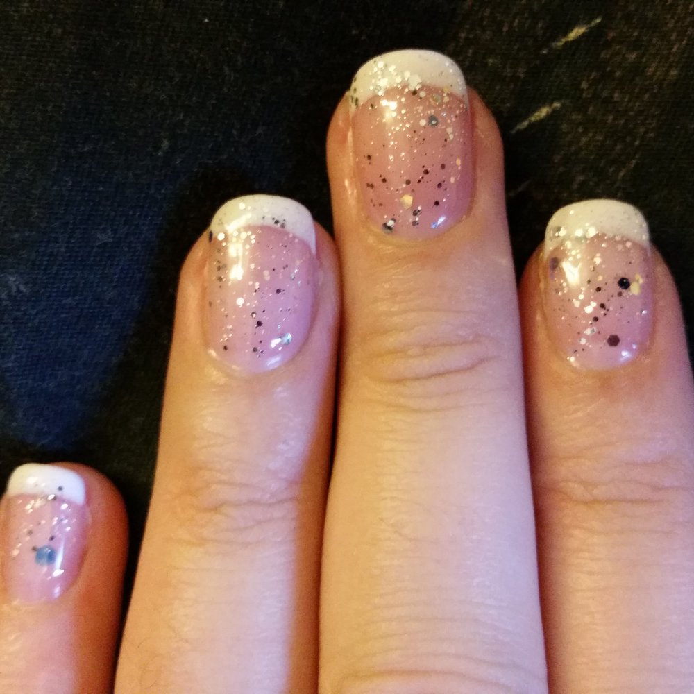 Bliss Nails & Spa - Gel french tip manicure by Michelle. - Nail Salons Near Me - Chico, California Bliss Nails & Spa - Gel french tip manicure by Michelle. - Nail Salons Near Me - Chico, California