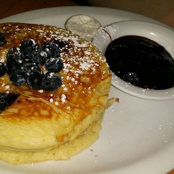 Brownstone Pancake Factory - BlueBerry Pancakes OMG !!!!! Amazing - Breakfast & Brunch Near Me - Edgewater, New Jersey