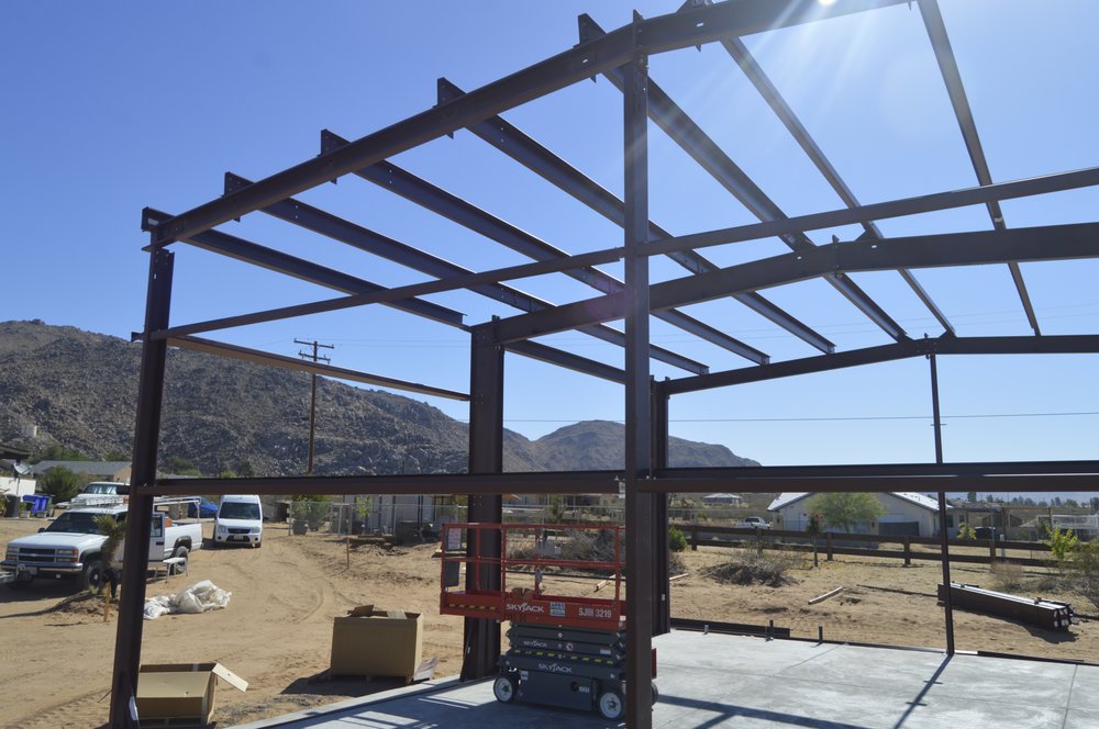 Slide of Virdy steel construction