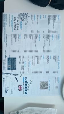 Menu photo 2 Bar Caloura Lagoa, 20 Menu photo 2 Bar Caloura Lagoa, 20
