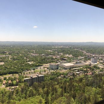 Hot Springs Mountain Tower - The view from high up top the Tower on the lower level. - Landmarks & Historical Buildings Near Me - Hot Springs, Arkansas Hot Springs Mountain Tower - The view from high up top the Tower on the lower level. - Landmarks & Historical Buildings Near Me - Hot Springs, Arkansas