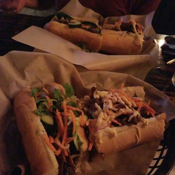 Nobi Public House - Banh mi pork and nobi dog - Gastropubs Near Me - Webster, Texas Nobi Public House - Banh mi pork and nobi dog - Gastropubs Near Me - Webster, Texas