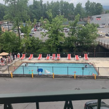 River Terrace - Our view of one of the pools! There is two. - Resorts Near Me - Gatlinburg, Tennessee River Terrace - Our view of one of the pools! There is two. - Resorts Near Me - Gatlinburg, Tennessee