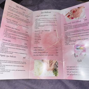 Fashion Nail Spa - Menu - Nail Salons Near Me - Lyndhurst, New Jersey