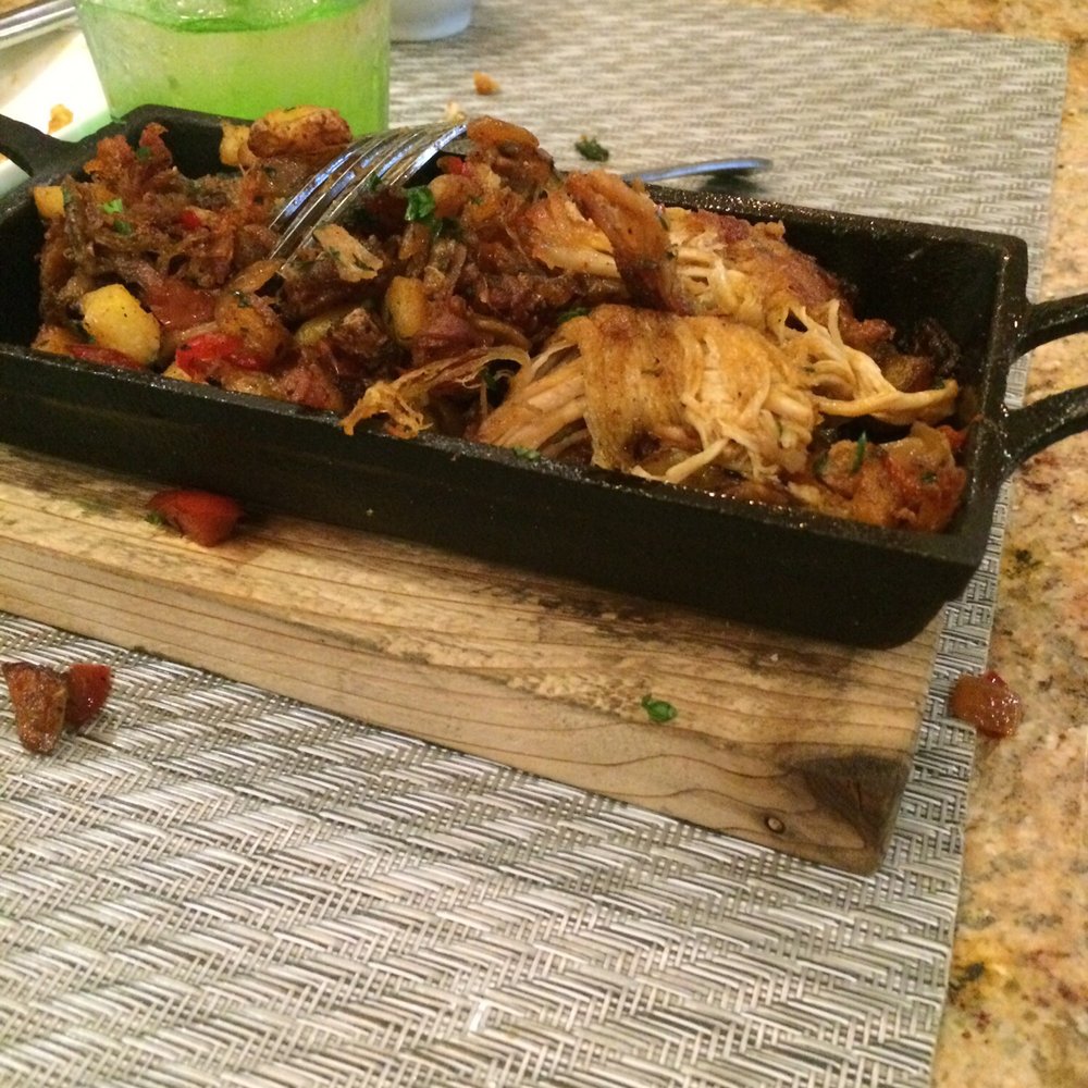James On Main - Berkshire hog hash has pulled pork crisped in bacon fat. - New American Near Me - Hackettstown, New Jersey James On Main - Berkshire hog hash has pulled pork crisped in bacon fat. - New American Near Me - Hackettstown, New Jersey