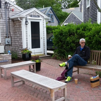 Handlebar Cafe - The outdoor seating - Coffee & Tea Near Me - Nantucket, Massachusetts Handlebar Cafe - The outdoor seating - Coffee & Tea Near Me - Nantucket, Massachusetts