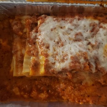 La Veranda Cafe - The $20 Lasanga.Lookin real skimppy. - Italian Near Me - Clayton, California