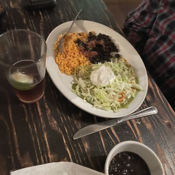 Reyna's Restaurant - Black beans and rice with a tostada - Mexican Near Me - Lemoore, California Reyna's Restaurant - Black beans and rice with a tostada - Mexican Near Me - Lemoore, California
