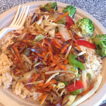 Coral Tree Cafe - $5 veggie stir-fry - Cafes Near Me - Santa Barbara, California