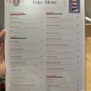Gtown Sushi & Poke - Sushi & Poke menu - Sushi Bars Near Me - Washington, DC, District of Columbia