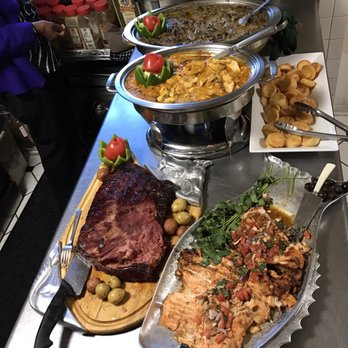Sinha Elegant Cuisine - And the food goes on forever 3 of 3.  (Three different desserts not shown) - Brazilian Near Me - Chicago, Illinois