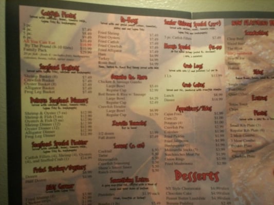 Menu photo 4 Shane's Seafood BBQ Shreveport, LA Menu photo 4 Shane's Seafood BBQ Shreveport, LA