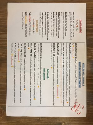 Menu photo 2 Noodle Bay Prague Prague, PR