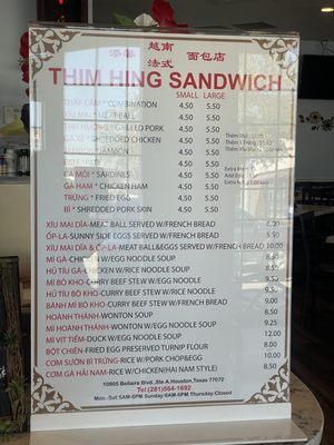 Thim Hing Banh Mi by null