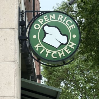 Open Rice Kitchen - Front sign - Chinese Near Me - Davis, California