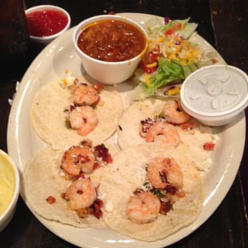 Mamarita's Border Cafe - "Fish taco" plate. Stick with the bean burritos, guys. Goodness - how sad. - Tex-Mex Near Me - Lubbock, Texas