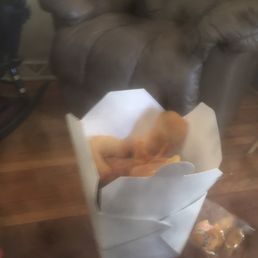 The pu pu platter as it came out of the bag