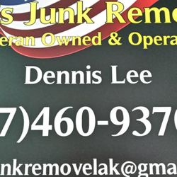 Lee's Junk Removal - My company name and info