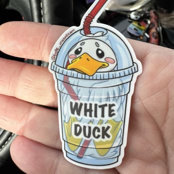 White Duck Espresso - January Sticker! - Coffee & Tea Near Me - Lutz, Florida