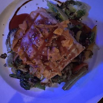 Stoney Knob Cafe - Salmon Deliciouso - Greek Near Me - Weaverville, North Carolina