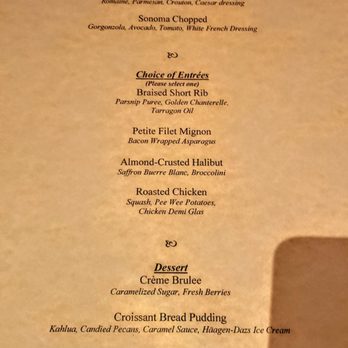 Sonoma Cellar - Menu for invited guest by player's casino host - Steakhouses Near Me - Henderson, Nevada Sonoma Cellar - Menu for invited guest by player's casino host - Steakhouses Near Me - Henderson, Nevada