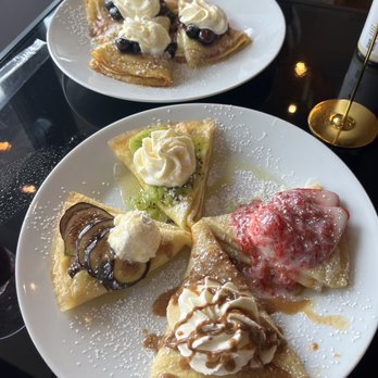 Crave Cafe - Sweet Crepes - blueberry, strawberry, kiwi, banana, fig + honey - Cafes Near Me - Westfield, Massachusetts