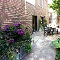 MetroScapesChicago - One of our Summertime peaceful courtyards in Sauganash Neighborhood