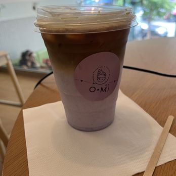 OMi - Ube latte - Desserts Near Me - Chicago, Illinois OMi - Ube latte - Desserts Near Me - Chicago, Illinois