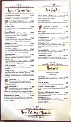 Menu photo 4 El Campestre Cortez, CO
