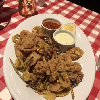 Alchemist Bar - Calamari with fried banana peppers - Italian Near Me - Verona, New York Alchemist Bar - Calamari with fried banana peppers - Italian Near Me - Verona, New York