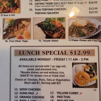 Aroma Thai - Lunch specials - Thai Near Me - Santa Clarita, California Aroma Thai - Lunch specials - Thai Near Me - Santa Clarita, California