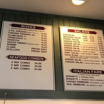 Rosa's Deli - Menu board - Delis Near Me - Sanford, Maine