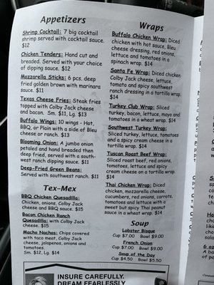 Menu photo 4 Jackie Blu's Bryan, OH
