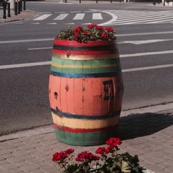 El Popo - Meksykańska beczka przed wejściem do lokalu :)