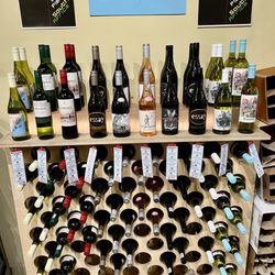 Divino Wine & Spirits - Average size of sections, divided by region and some by price.