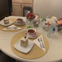 Bluefern Spa at Johns Creek - Delicious tea and sweets...