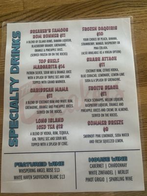 Menu photo 2 The Breakers Restaurant New Smyrna Beach, FL Menu photo 2 The Breakers Restaurant New Smyrna Beach, FL