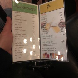 Amager Pub - Menu