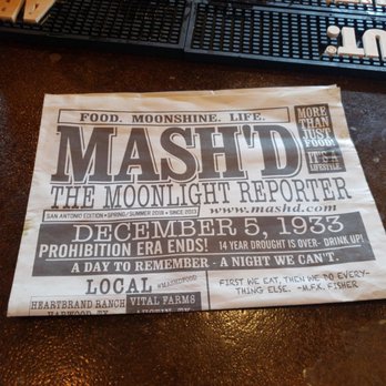 Mash'D - New American Near Me - San Antonio, Texas