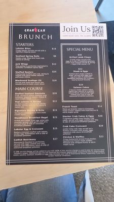 Menu photo 3 Crab Cab Alexandria, VA