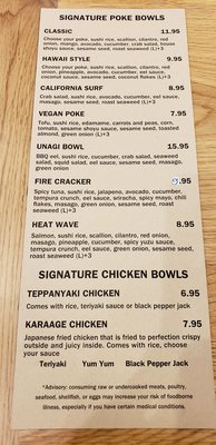 Menu photo 4 Ahi Poke Bar Enterprise, AL