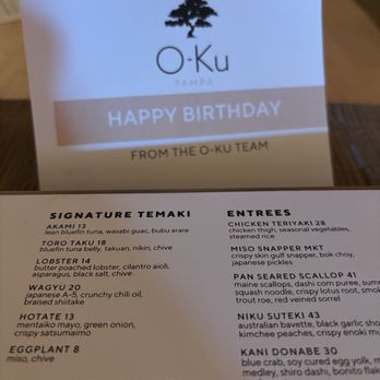 O-Ku - Sushi Bars Near Me - Tampa, Florida O-Ku - Sushi Bars Near Me - Tampa, Florida