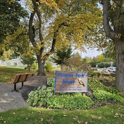 Pioneer Park - Aviary sign