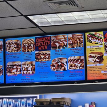 Harbor Deli Too - Menu for chicken cutlet sandwiches - Delis Near Me - Port Washington, New York