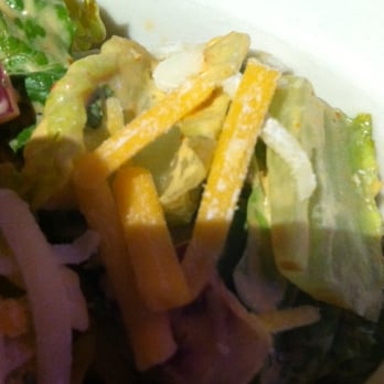 Beyond The Glory - Fiesta salad served with moldy cheese served by the owner Monica - Sports Bars Near Me - Petaluma, California