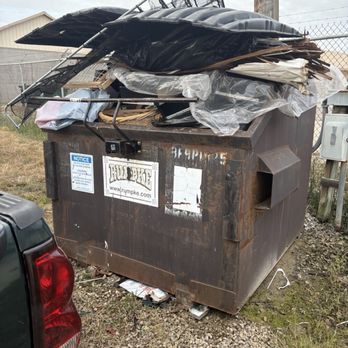 Rumpke - Beech Hollow Landfill - Dumpster that wasn't emptied for 2 weeks - Dumpster Rental Near Me - Wellston, Ohio Rumpke - Beech Hollow Landfill - Dumpster that wasn't emptied for 2 weeks - Dumpster Rental Near Me - Wellston, Ohio