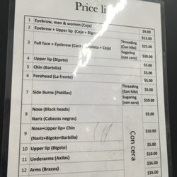 Threading Secret - Price List as of 2-21-18