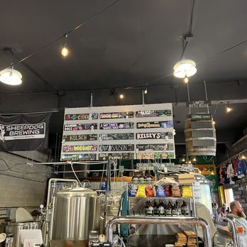 Sheepdog Brewing - a view of the bar area - Breweries Near Me - Canmore, Alberta